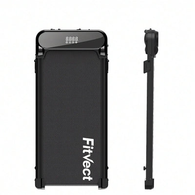 Fitvect C1 Slimline Walking Pad (Small Treadmill) - Thin, Lightweight, Quiet for Home Office