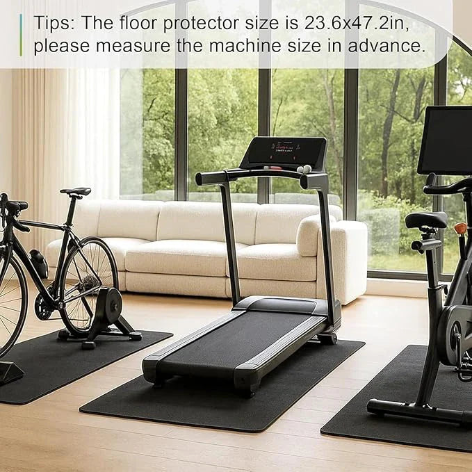 Tappetino antiscivolo per attrezzature fitness
