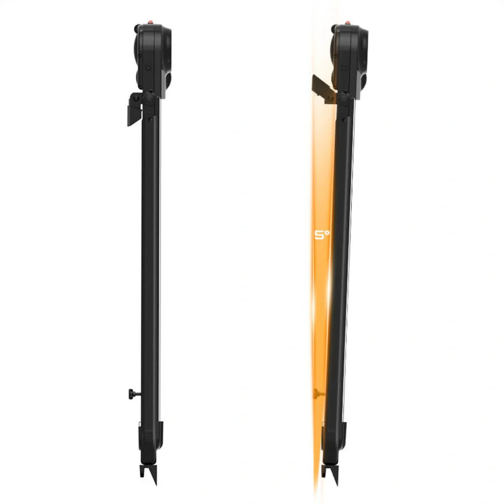 Fitvect c1f foldable treadmill with handlebar, quiet walking pad for home
